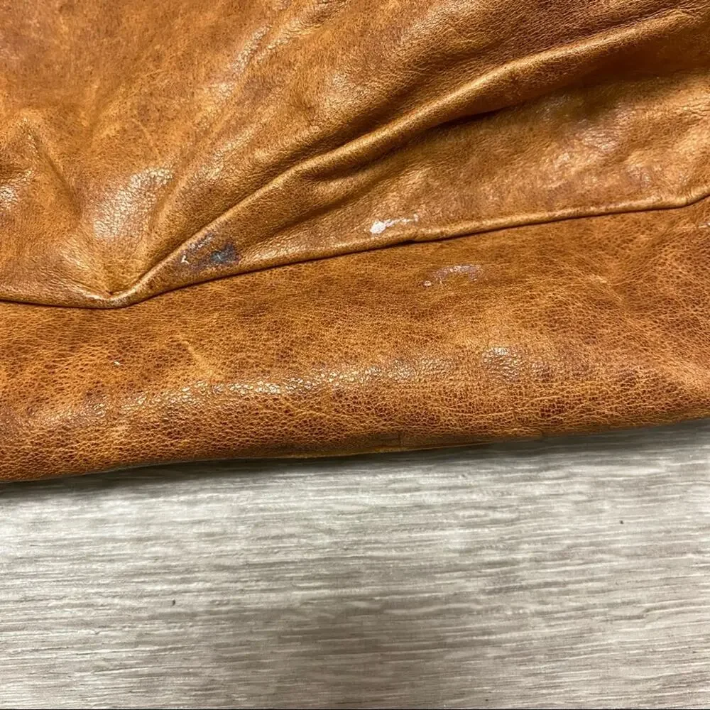 Diane von Furstenberg DVF Slouch Leather Hobo Bag